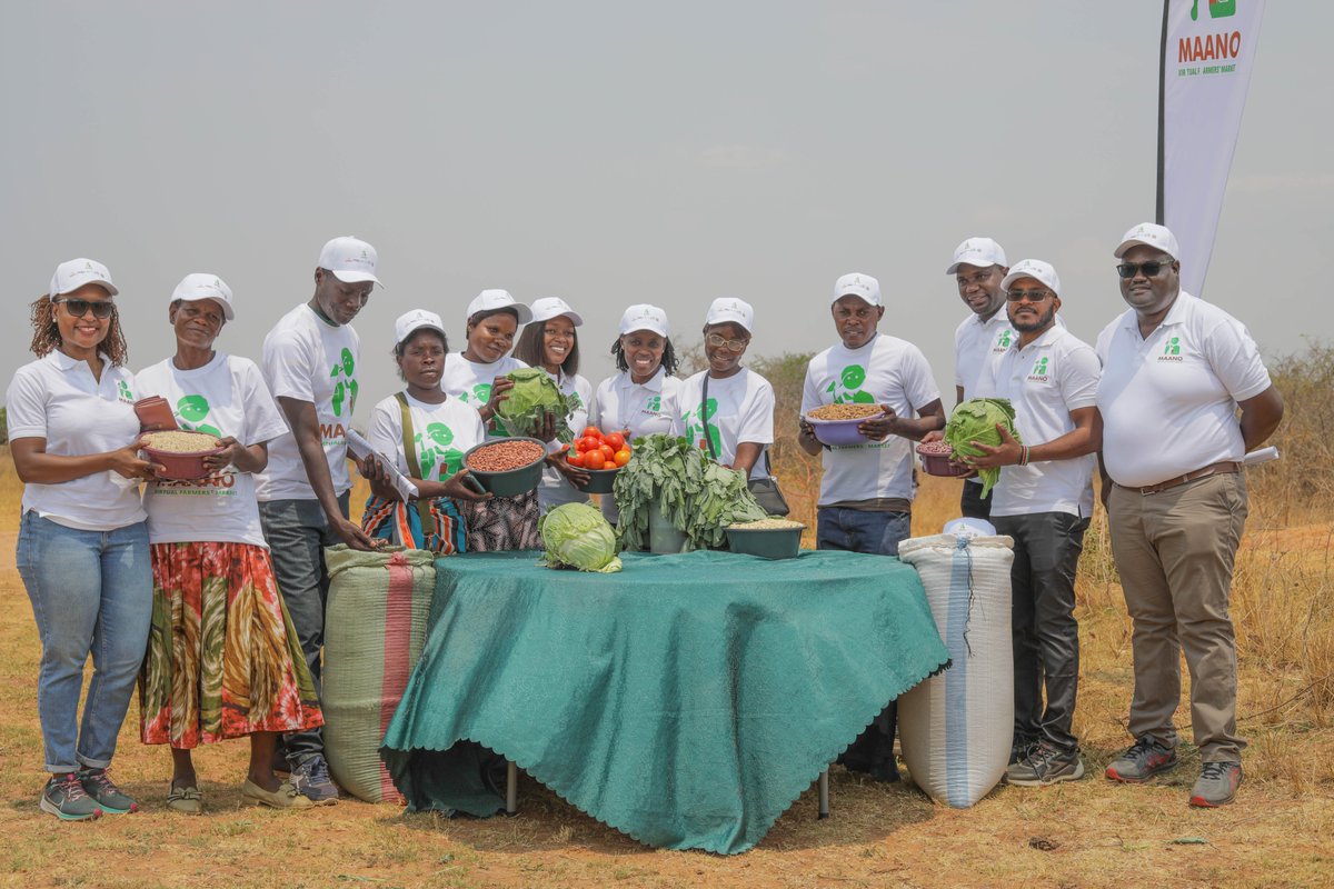 Market access &amp; digital tools are game-changers for smallholder 👩‍🌾.

Today in Chiwena Camp, Mumbwa📍 with our partners, we relaunched the Maano Virtual Farmers Market, now enhanced with access to finance, insurance, automated digital transactions,&amp; marketing &amp; e-learning tools.