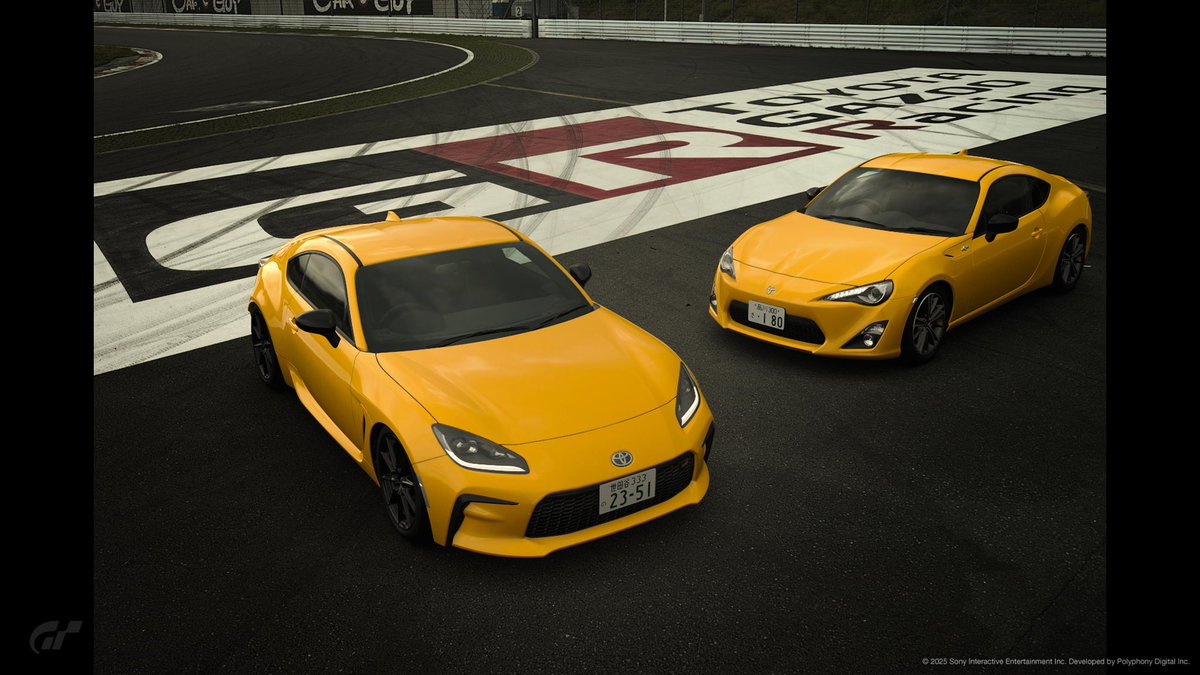 awa_23815's tweet photo. Yellow Edition 風
#トヨタ・86 #BRZ #BRZ
#YellowEdition #GT7 https://t.co/C23U61yIrZ