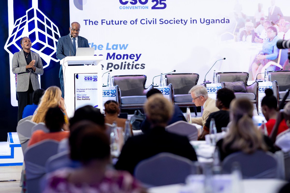 While Speaking on behalf of PS <a href="/mia_uga/">Ministry of Internal Affairs Uganda</a>,The Secretary to the bureau noted that <a href="/mia_uga/">Ministry of Internal Affairs Uganda</a> is in the process of reviewing the entire NGO regulatory framework to ensure it is responsive to the evolving operating environment.
<a href="/ngoforum/">The NGO Forum</a> 
<a href="/EUinUG/">EU in Uganda</a> 
<a href="/CSBAGUGANDA/">CSBAG (csbag.org)</a> 
#CSOConventionUG2025