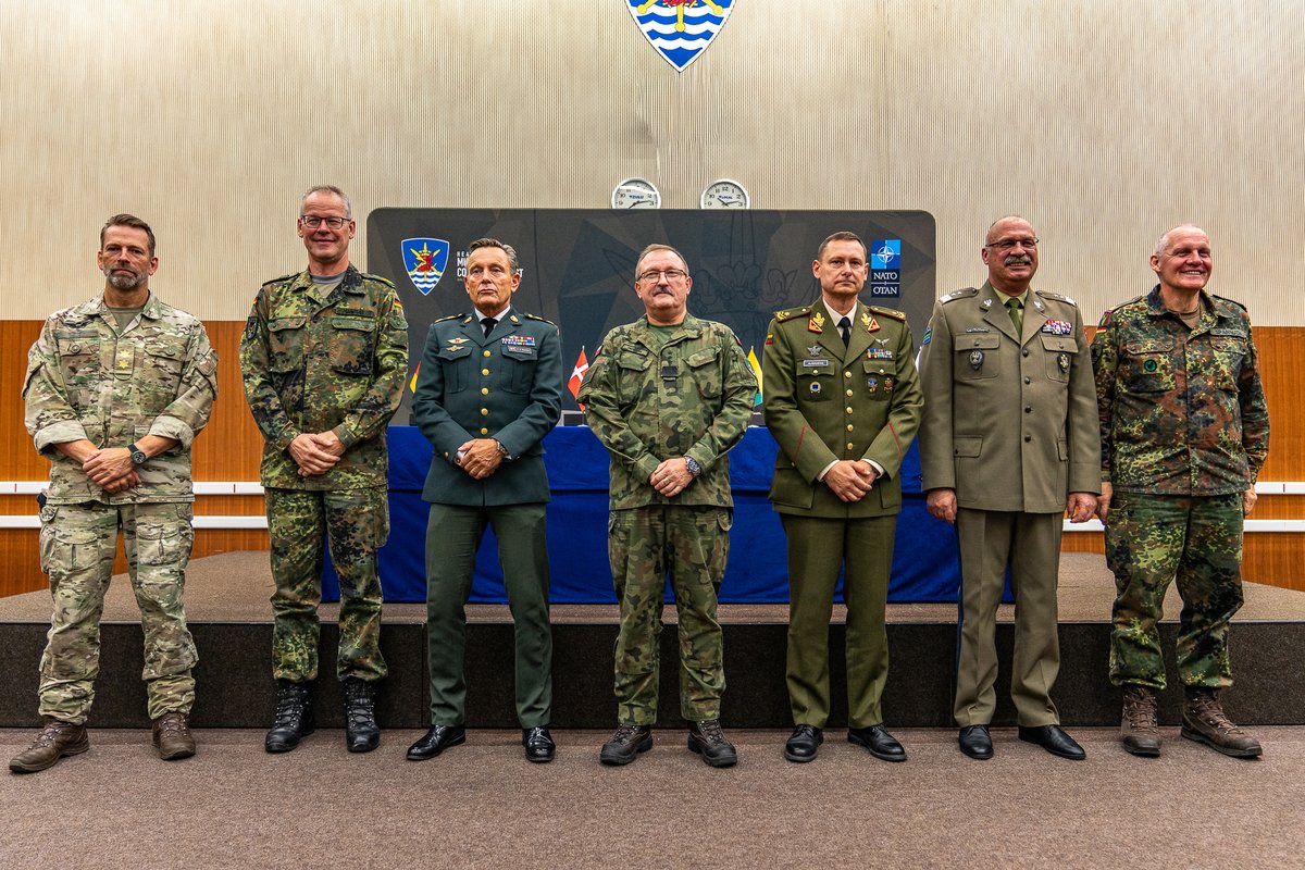 As conclusion of 12th Corps Commanders' Conference at #MNCNE , Poland, Germany, Denmark and Lithuania signed an agreement detailing Lithuania’s contribution to MNC NE. It is the next step opening the way for Lithuania to join as the fourth Framework Nation. #StrongerTogether