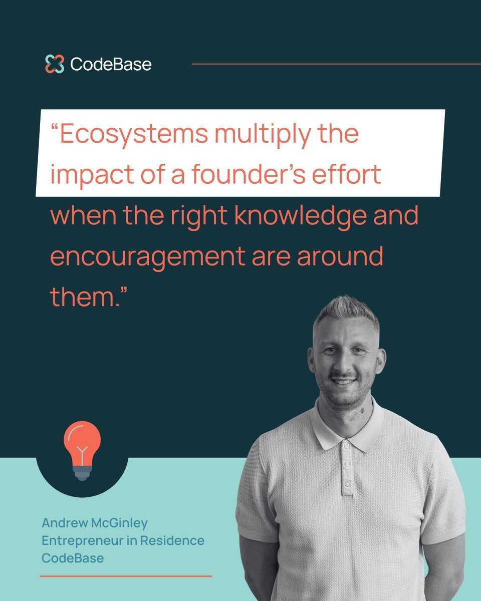 CodeBaseTech's tweet image. Andrew McGingley scaled Care Sourcer from bootstrapping to £12m raised and now builds Hosel. His biggest lesson is that founders don’t just need capital or talent; they need lived experience, passed from those who have already walked the path.
Full Blog: thisiscodebase.com/resources/foun…