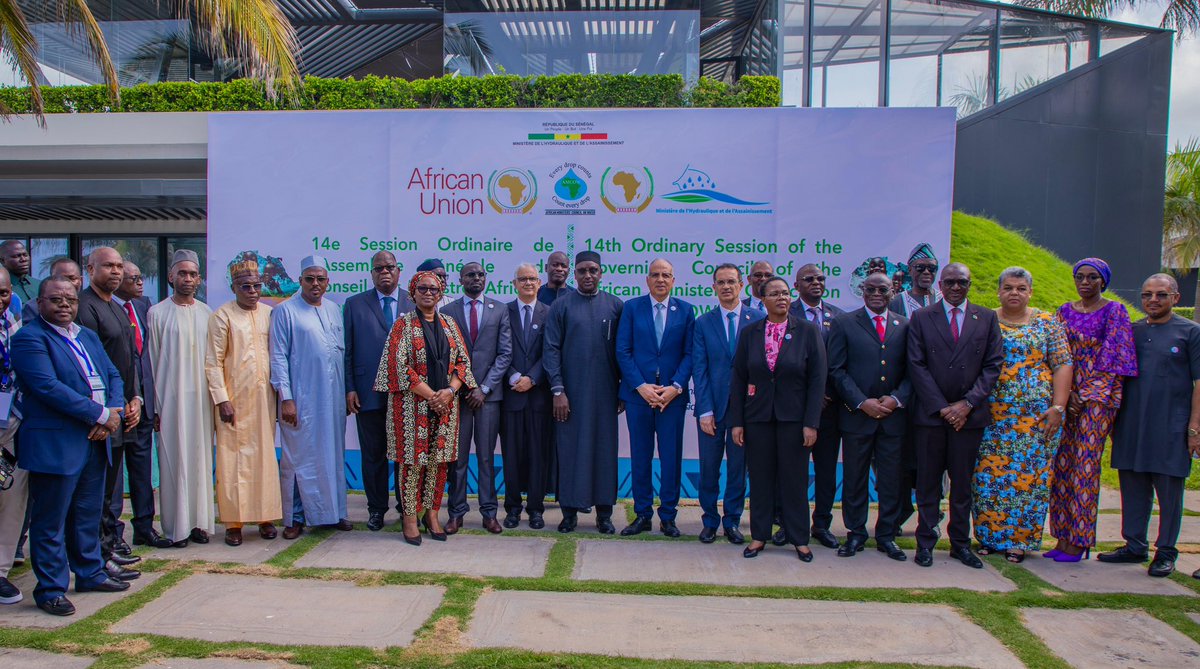 amcowafrica's tweet image. Africa unites behind the #AfricaWaterVision2063andPolicy. Water &amp;amp;sanitation are placed at the heart of #Agenda2063 – assuring prosperity, peace &amp;amp; resilience for generations @_AfricanUnion @Mha_Gouv  #AMCOW #AfricaWeWant #watersecurity #valuingwater