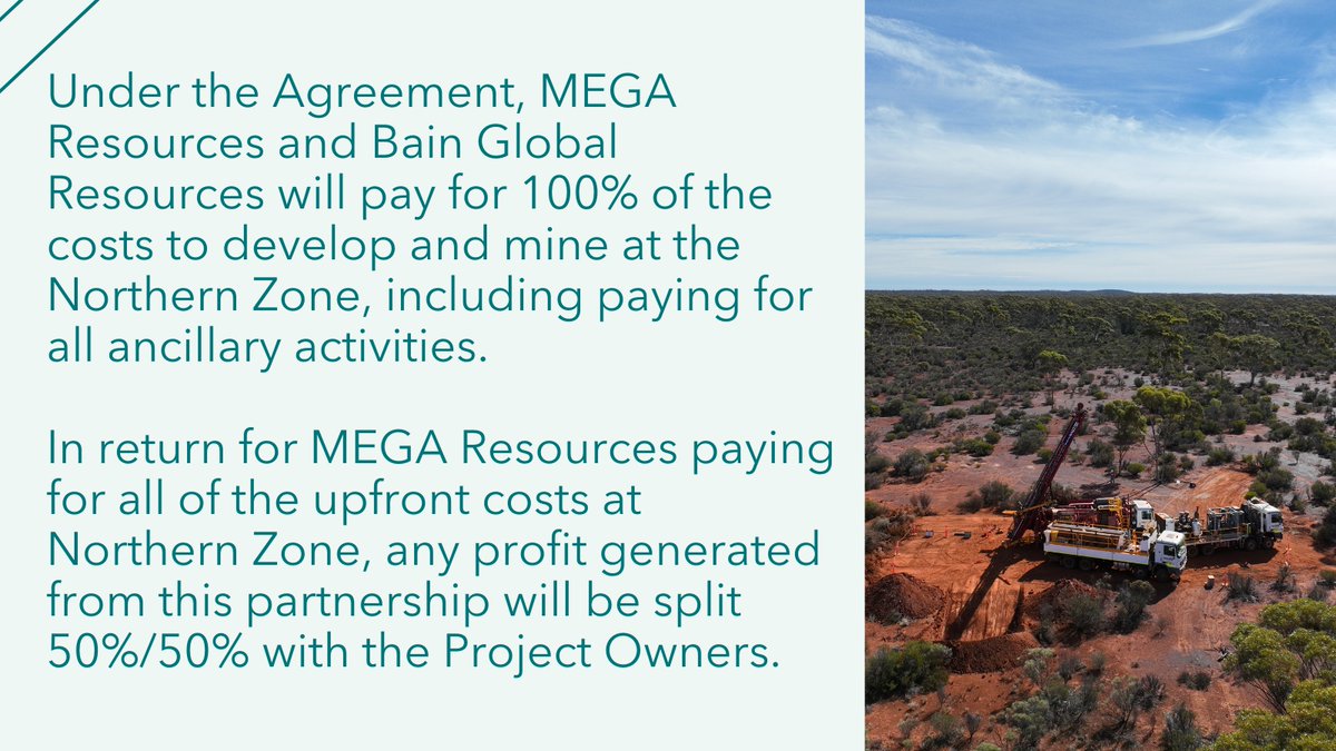 OraclePowerPlc's tweet image. MEGA Resources will fully-fund Oracle's #Gold mining operations in WA, Project Owners to receive 50% of the profit, & mining equipment expected to be on site early 2026.