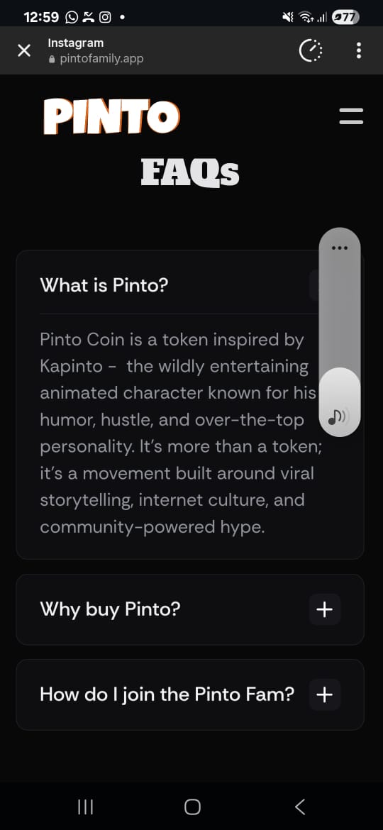 recreatedd16's tweet photo. "How is $PINTO protected?" Security is a top priority. We are committed to robust, community-audited contracts to safeguard the assets within the Pinto Arcade ecosystem. Get involved in the discussion and see our commitment in the Telegram community.
#PintoCoin
#PintoArcade https://t.co/mUorMPEKTA
