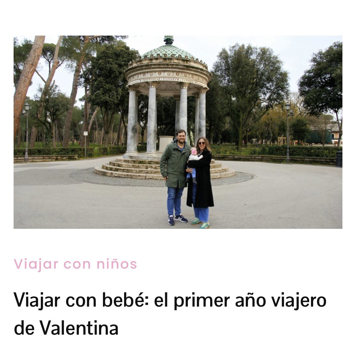 ¿Quieres empezar a viajar con tu bebé? En este post te contamos nuestra experiencia durante el primer año viajero de nuestra peque 🐣 #viajarconniños 

luggagefortwo.com/viajar-con-beb…