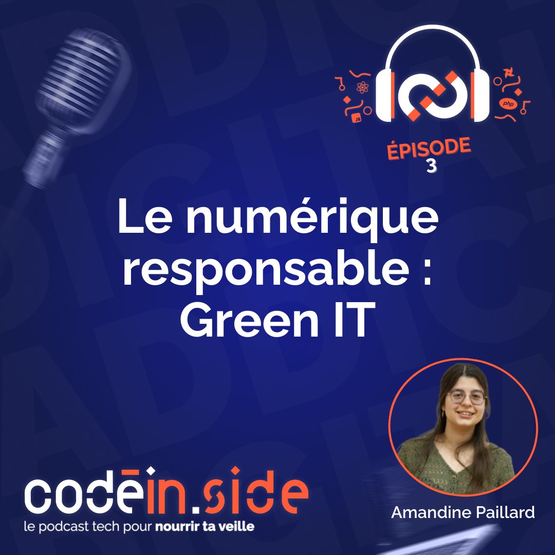 Envie de parler dev ? 🎙️

Dans notre nouveau podcast Codéin.Side, on décortique #Symfony, notre passage à #Kubernetes et le #GreenIT.

Les 3 premiers épisodes sont disponibles maintenant sur Spotify ! Écoutez-nous 👇

Lien de la chaîne : bit.ly/3KkBr0B