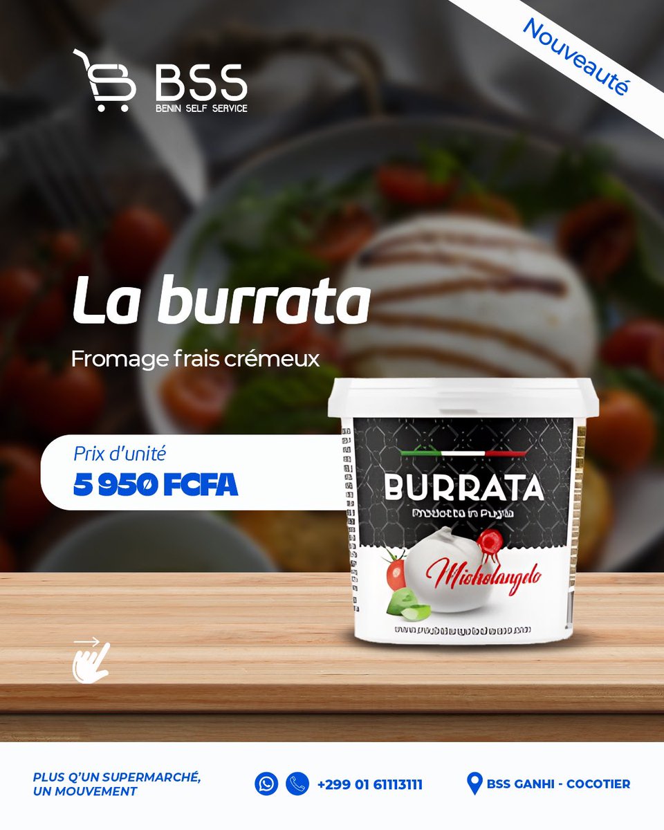 BSS_supermarche's tweet photo. 🤩 Les cheese lovers, nouvel arrivage, nouvelles tentations !
La Pinna, la Burrata et le Quéton d’Isigny disponibles à BSS…

👉 Passez vite les découvrir en magasin.

#BSS #FromageGourmand #CheeseLovers #SaveursBSS #PlusQuUnSupermarchéUnMouvement https://t.co/OzL8E68UUg