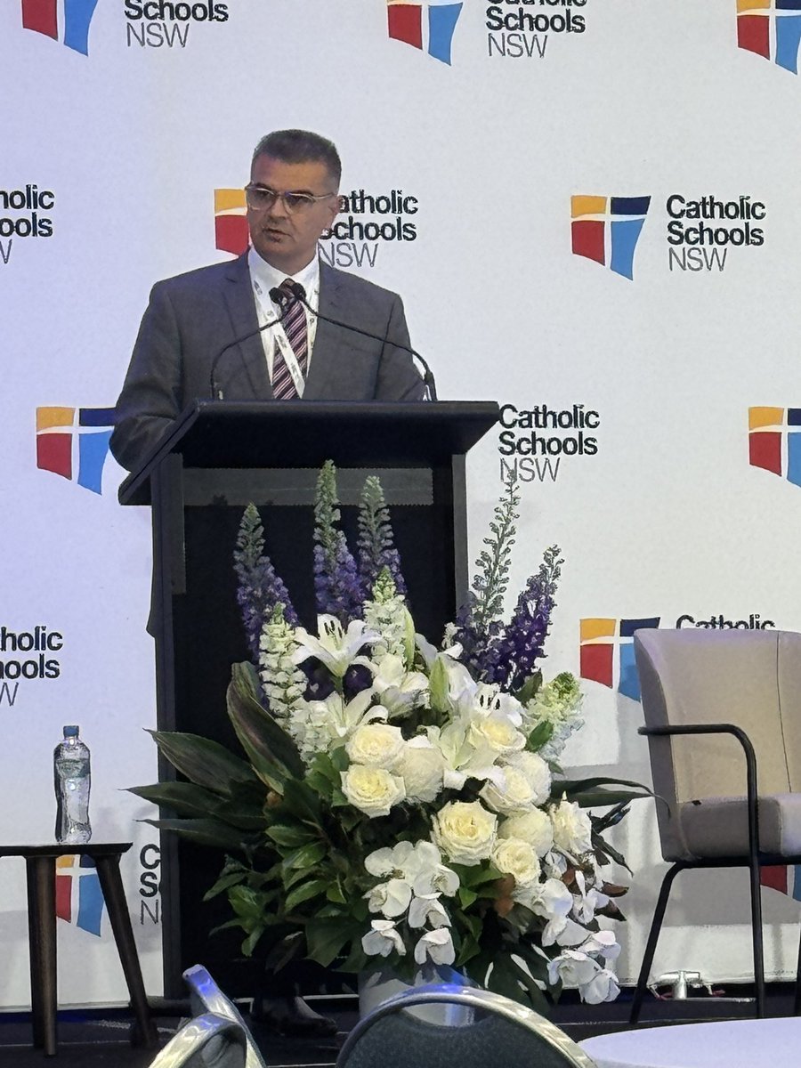 Great to spend the last two days at the K–12 Catholic Schools NSW Curriculum Reform Conference, and to deliver the closing remarks and farewell. A strong reminder that we move forward best when we move together. Congrats to the CSNSW staff on organising a high quality Conference.