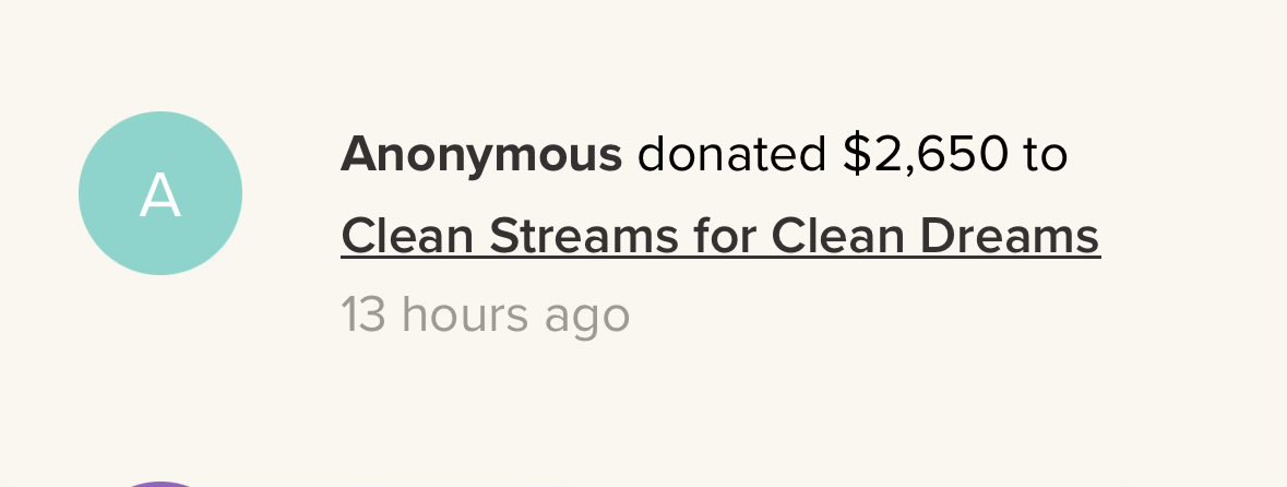 I don’t know who you are Mr “Anonymous Donor” but God does

You know who you are, and you might not even be on Twitter to able to see this

But I don’t ever want to go on without saying how much this means to me 

Thank you Mr. Anon🙏