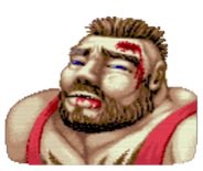 whenever i win him i feel bad becuz he stare at me like this Afterwards and i have no choice but to fight the next opponent….