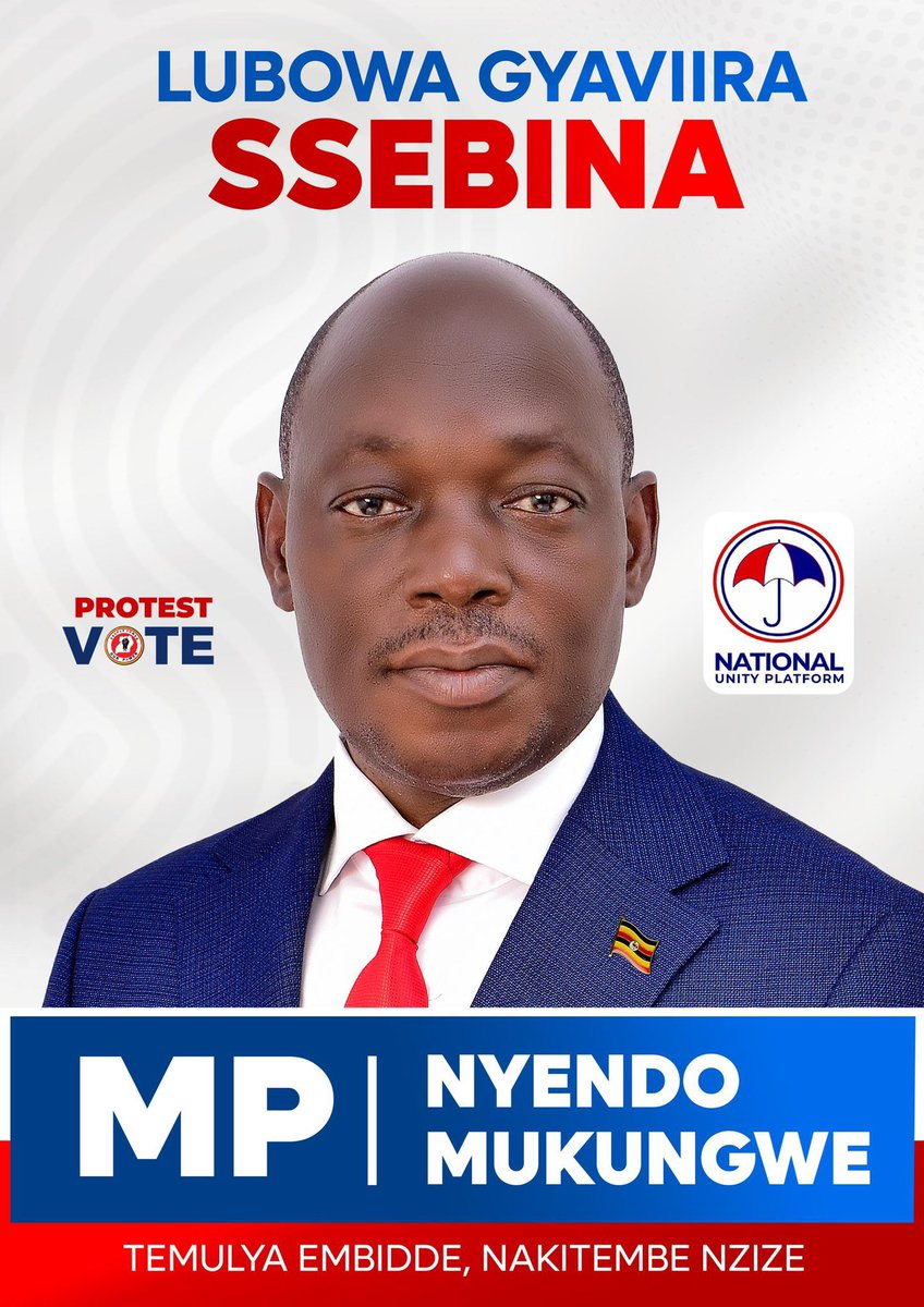 Katereggakj's tweet photo. Congratulations to @KabuyeFrankK,@MaserukaRobert ,@HonNkeretanyi , @SsebinaLubowa @governormpigi @ZaakeFrancis .
Go win.
#mujooga not withstanding for Makindye west. https://t.co/yakfkCgmsR