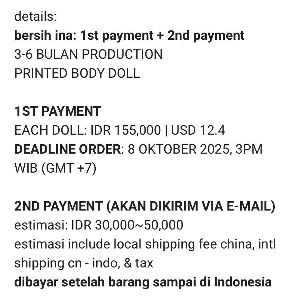 takoyakinyu's tweet photo. 🇮🇩.🌏 go / help rt 

The Summer Hikaru Dead: Soulmate Nunu Yoshiki &amp; Hikaru 10cm printed body doll 

💰 IDR 155,000
💰 USD 12.4 
��� ISF
CLOSE: 8 Oktober 2025. 3PM WIB (GMT+7) 

FAQ: https://t.co/TsDW7yUzyL 
order &amp; details: https://t.co/rXAWYHap2P https://t.co/TT8L8YrY6B