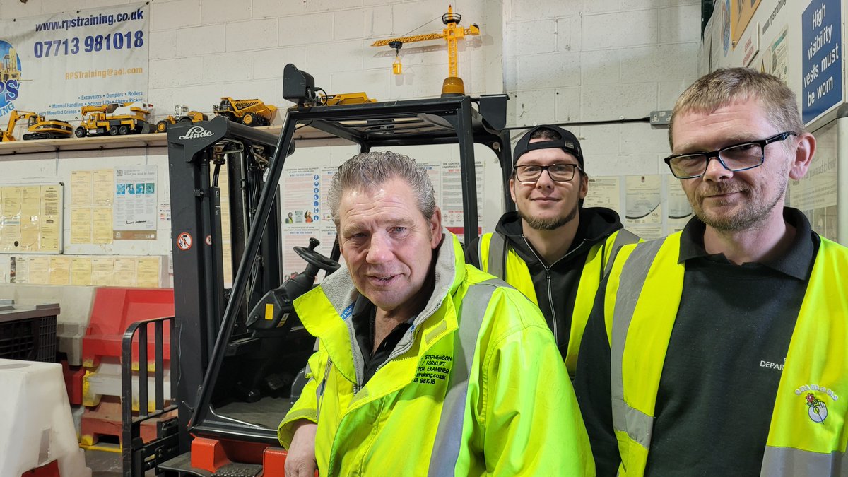 Join us in sharing a huge well done to Steven, Dobbie and another Emmaus companion who achieved their forklift truck certificates at RPS Training in Preston 👏👏👏

Read our comments and see our pictures here ➡️emmaus.org.uk/preston/forkli…

#Homelessnesscharity #EmmausPreston #Skills