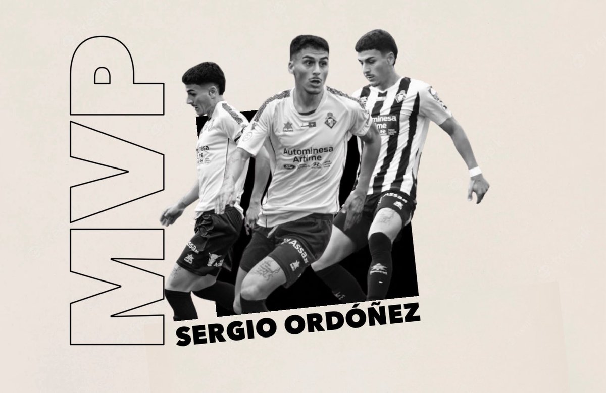 🏅𝐌𝐕𝐏 𝐉𝐨𝐫𝐧𝐚𝐝𝐚 𝟒

Sergio Ordóñez (<a href="/ordonezsergio2/">Sergio Ordóñez Manchado</a>) es nuestro ‘Man of the match’ de la cuarta jornada. 

Fue el más destacado aportando en defensa y también en ataque. Protagonizó una gran jugada personal con la que estuvo a punto de romper el empate. Es su primer MVP.