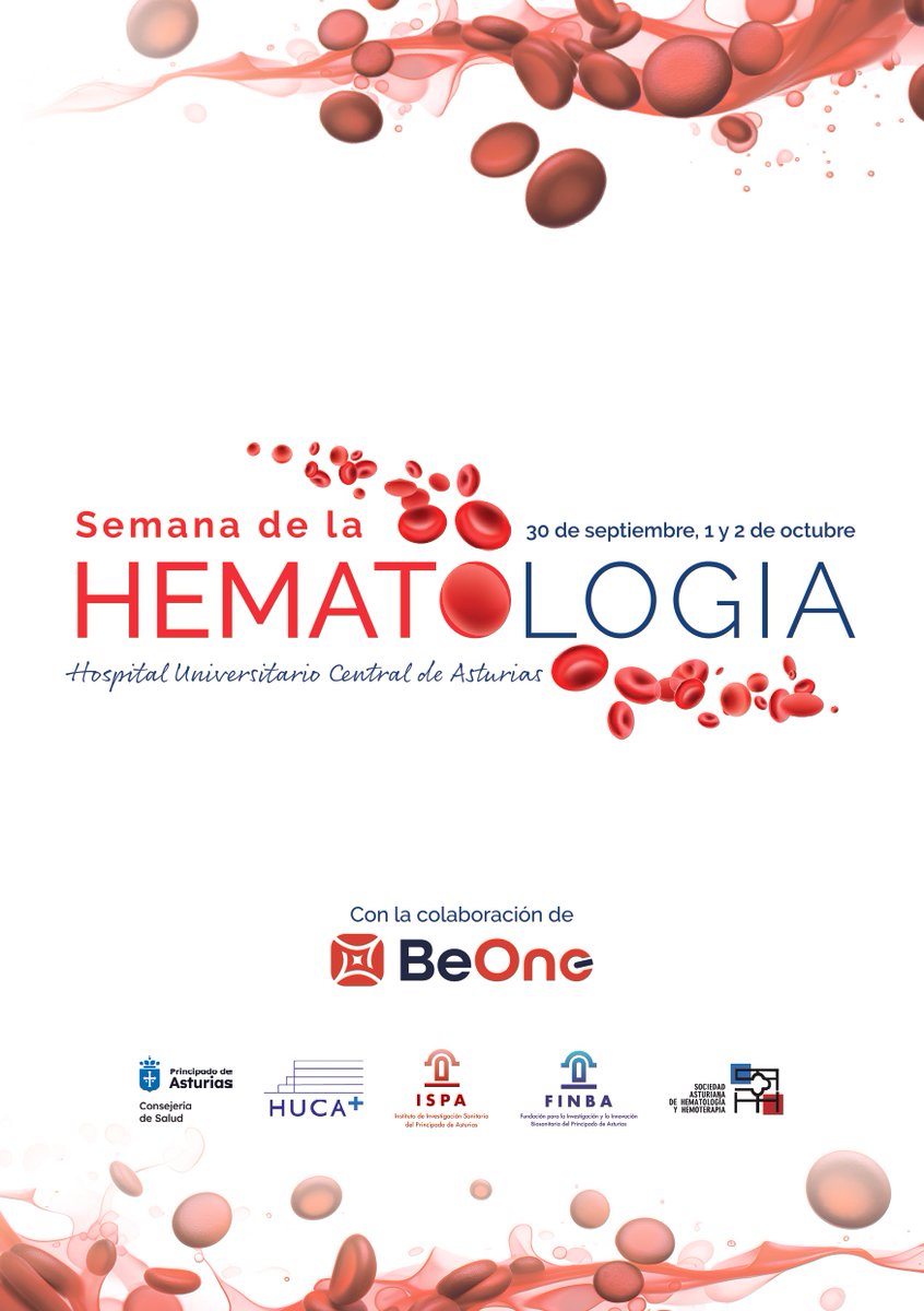 FINBAsturias's tweet image. El 2 de octubre, dentro de la Semana de la Hematología en el @HUCA_Asturias, la Dra. María Teresa Bernal hablará sobre la Unidad de Investigación Clínica ISPA-FINBA. Un referente en Asturias para ensayos clínicos, IA, Big Data y tratamientos innovadores.
#Hematología #Investigate