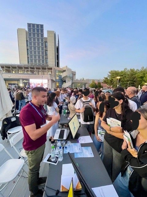 ✨ ReBoat at NTUA Researcher’s Night 2025 ✨
On Sept 26, the <a href="/IccsNtua/">ICCS - NTUA</a> team showcased <a href="/Reboat_Project/">ReBoat Project</a>  at one of Greece’s biggest science events, with 10,000+ visitors!
We loved engaging with curious minds — especially the next generation of innovators. 🌊♻️

#HorizonEU