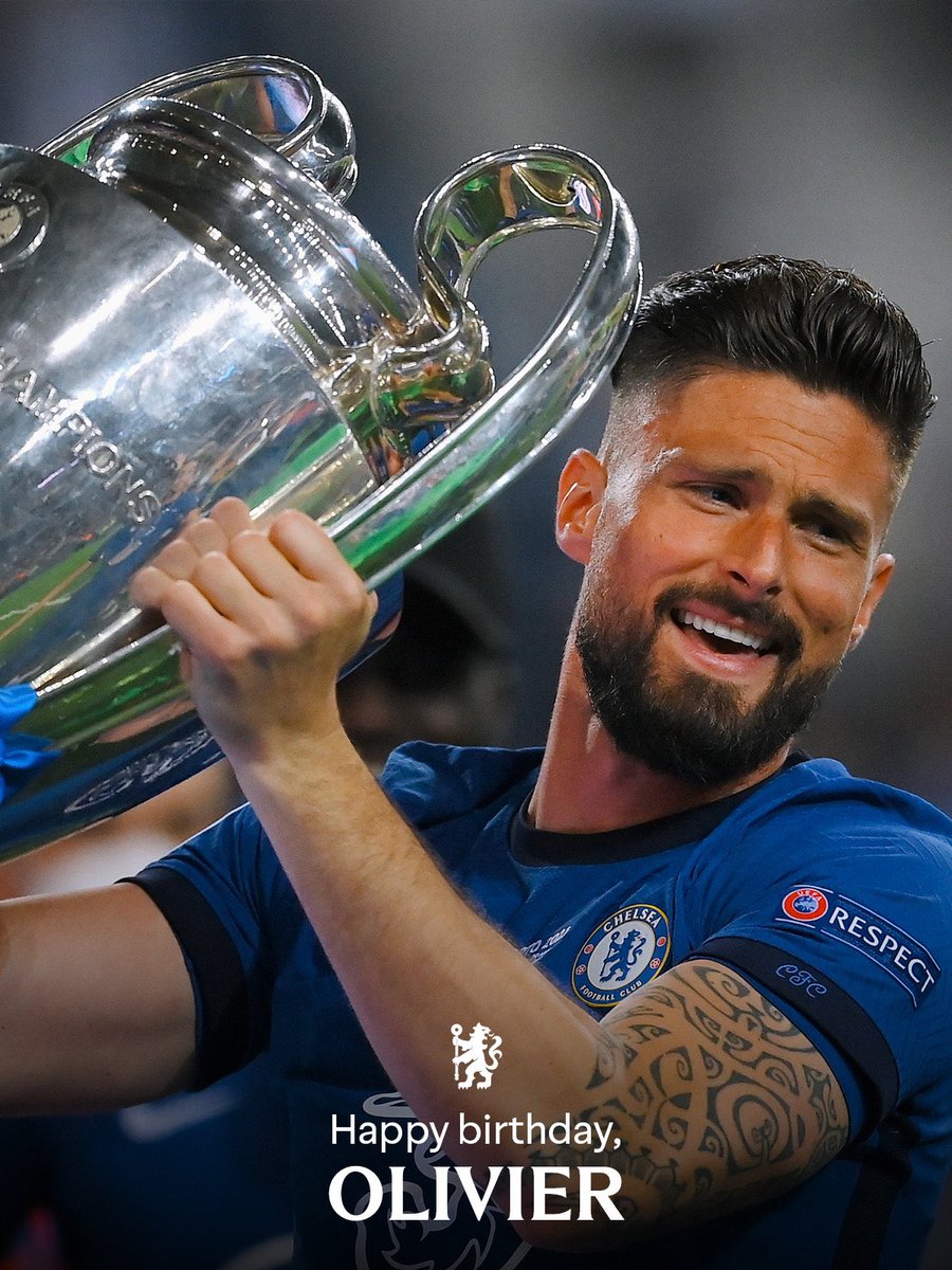 Chelsea celebrated him with champions league.
