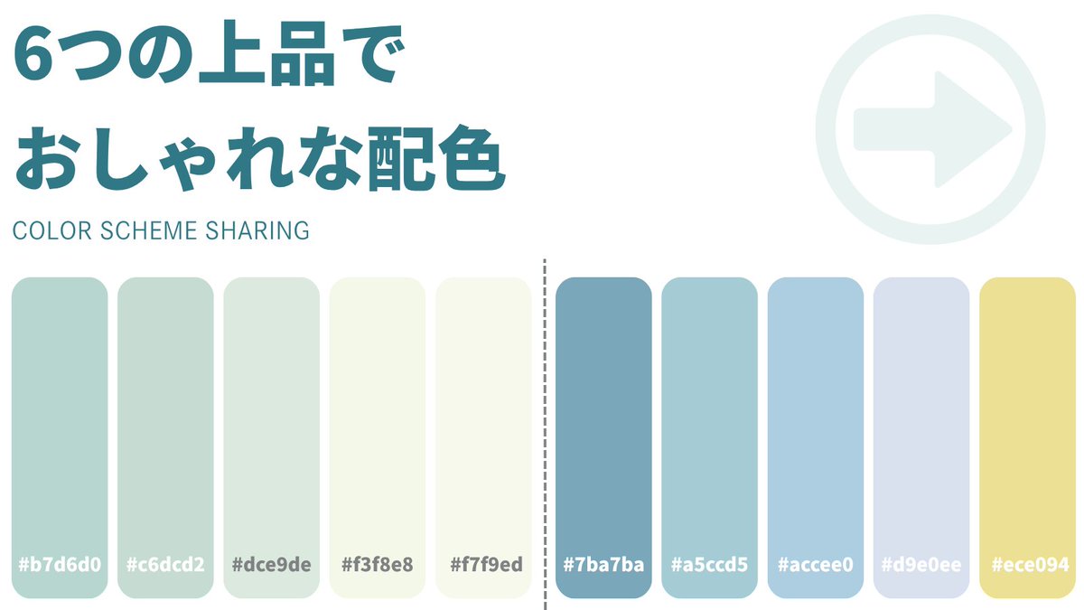 minimaxcode's tweet image. 6つの上品でおしゃれな配色🎨
Webサイト、LP、UIまでそのまま当て込みOK。
トーンを揃えるだけで、一気に“プロ感”のある仕上がりに✨
👉 今すぐ保存して活用してください！📌
#Webデザイン #配色 #UIデザイン #LP制作 #デザインのコツ