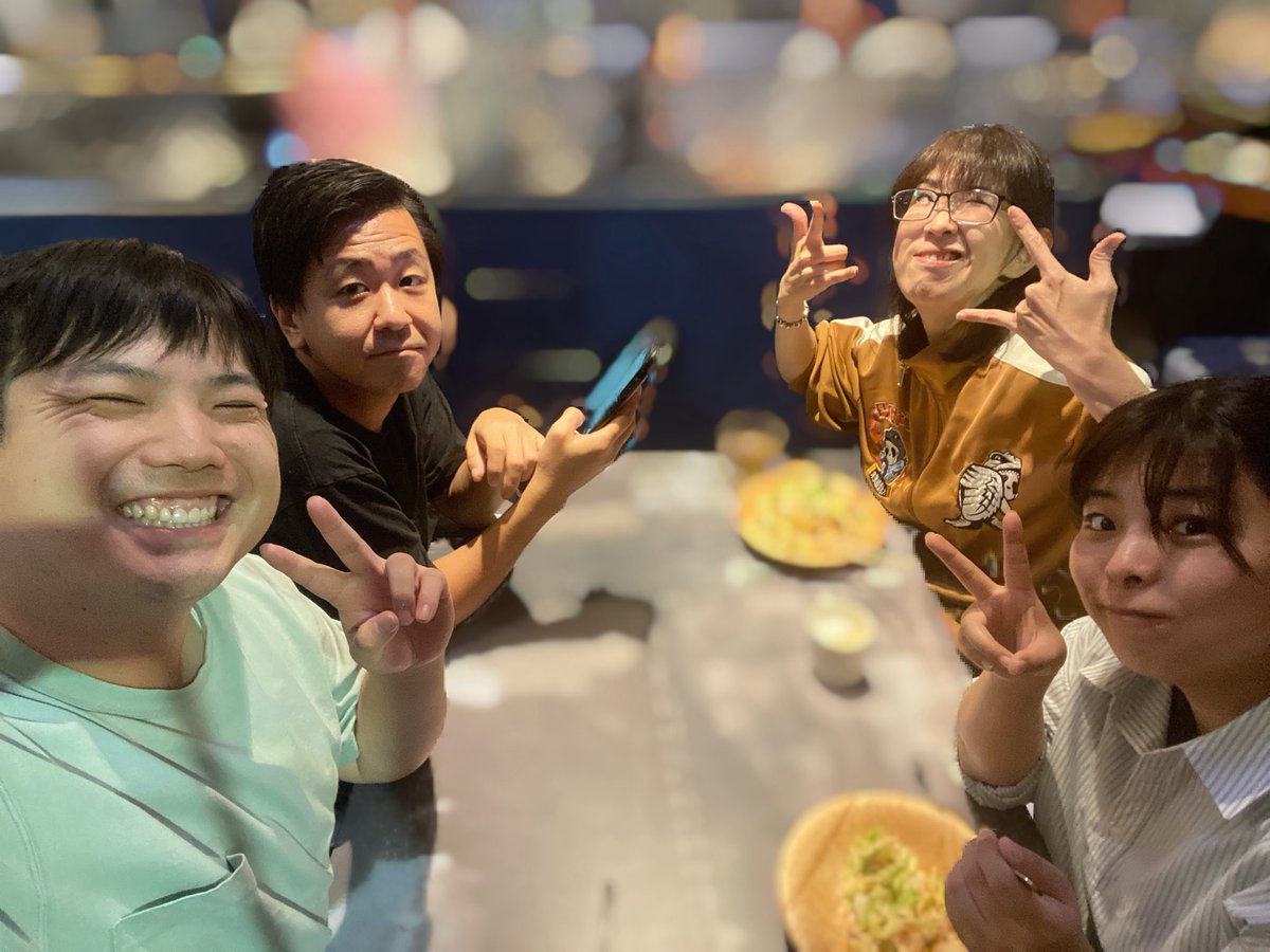 #アパート103 稽古後はほぼ毎回ご飯に行く
お芝居の話全然しないけど🤣

楽しく晩ご飯食べるだけの時間も大事！！！！！

#半熟煮玉子