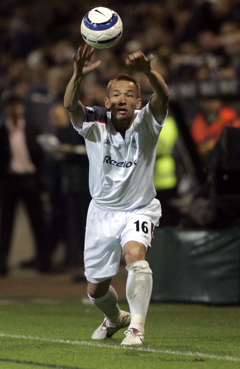 Copa90's tweet image. In September 20 years ago, Bolton went on their first ever European adventure.

With names like Okocha, Nakata, Campo, Diouf, Pedersen, Jääskeläinen and Giannakopoulos, in their lineup.

We think it might be one of the most cult teams produced in this century.