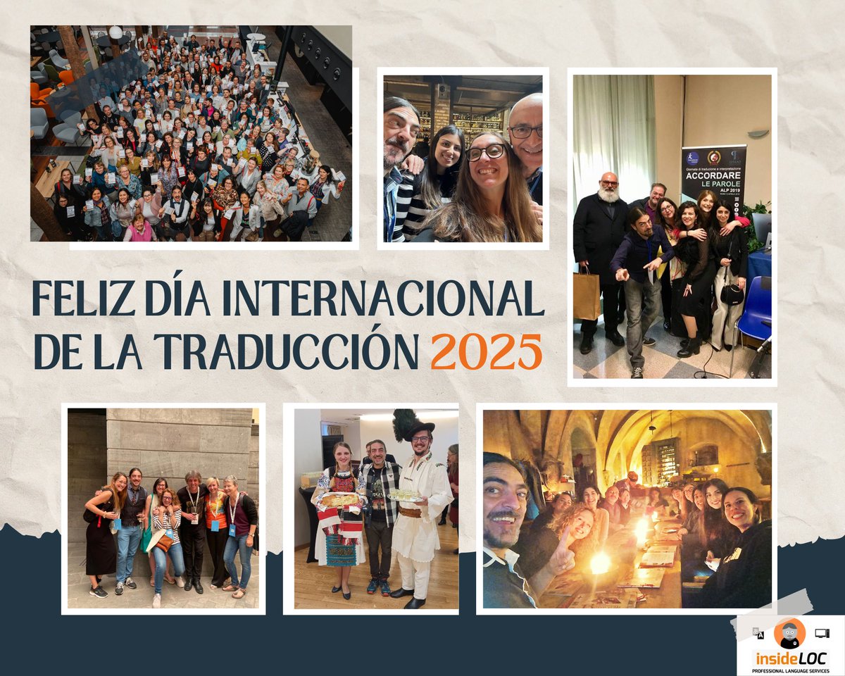 Hoy se celebra NUESTRO día.
El de una profesión hermosa, compleja y llena de PERSONAS por las que merece la pena remar.
¡Va por ustedes, colegas de mis amores!

(Si te ves en las fotos, di «hola, holita»)
#ITD2025