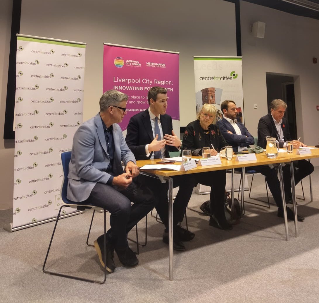 Kicking off Tuesday at Labour Party Conference with a fantastic new towns and housing delivery panel featuring <a href="/mtpennycook/">Matthew Pennycook MP</a> <a href="/chriscurtis94/">Chris Curtis MP</a> <a href="/LCRMayor/">Steve Rotheram, Mayor of the Liverpool City Region</a> and <a href="/pollytoynbee/">Polly Toynbee</a>