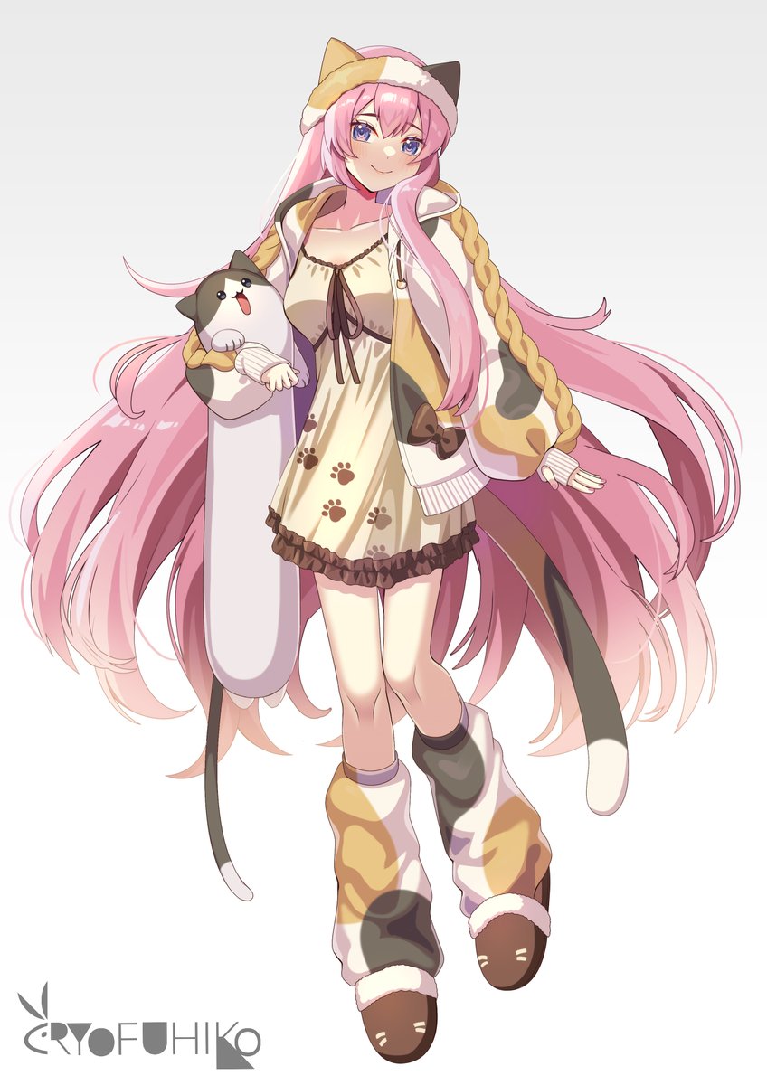 巡音ルカ 「#グッスマイラコン11ルカ」|りょふ彦@絵仕事募集中のイラスト