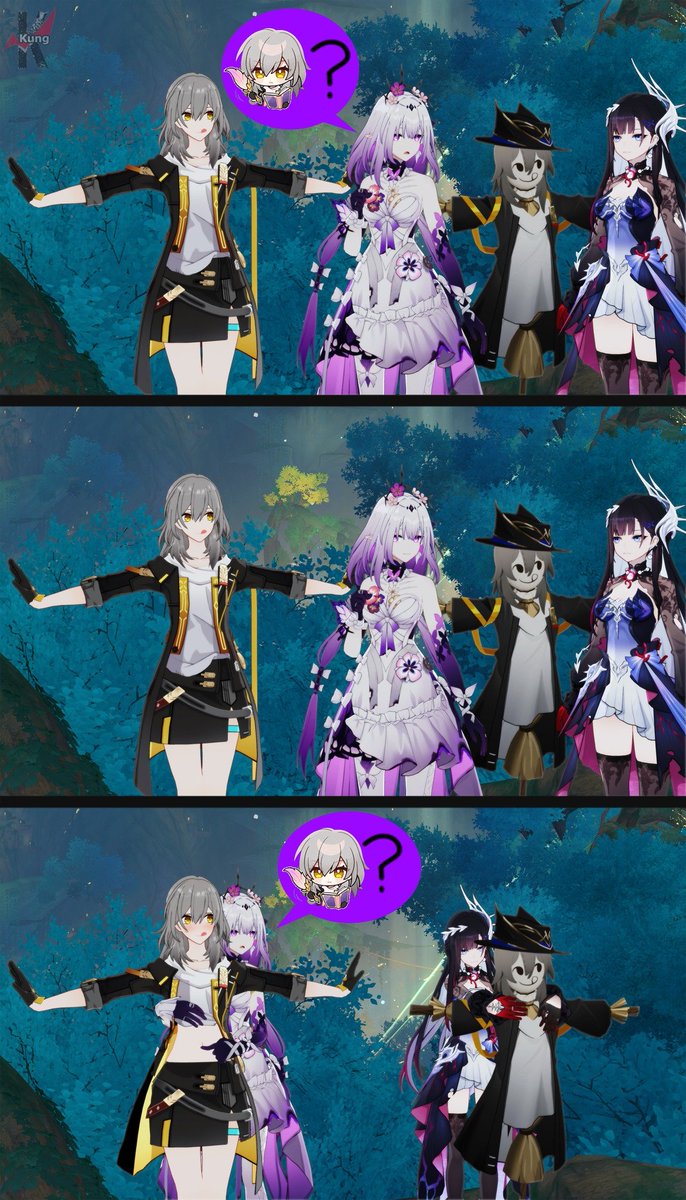 Stelle2542's tweet photo. Where has Stella gone... 

#HonkaiStarRail #Stelle #Castorice #Castelle #Hysilens https://t.co/5g7YzRe8lj