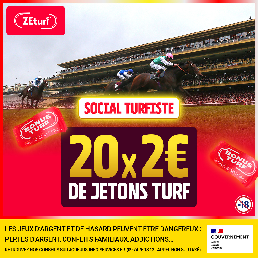 ZEturfFr's tweet photo. 🎁 𝐒𝐨𝐜𝐢𝐚𝐥 𝐓𝐮𝐫𝐟𝐢𝐬𝐭𝐞

Depuis 10 ans, la parité est totale au #QPAT, avec 5 victoires des mâles et des femelles. Mais quel sexe domine depuis la création de la course ?

🔁+🗨️ avec votre réponse pour gagner 20x2€ de jetons pour parier sur le ZE5 Ordre.

⏳ TAS 5/10 https://t.co/2jkFWgnjHT