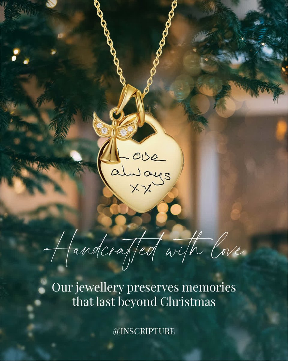 It's never too early to start thinking about the gifts that really matter. Not the ones that end up forgotten, but the ones that carry love, stories and memories within them 💛🎁

inscripture.com

#meaningfulgifts #christmasgiftideas #christmas2025 #christmasshopping