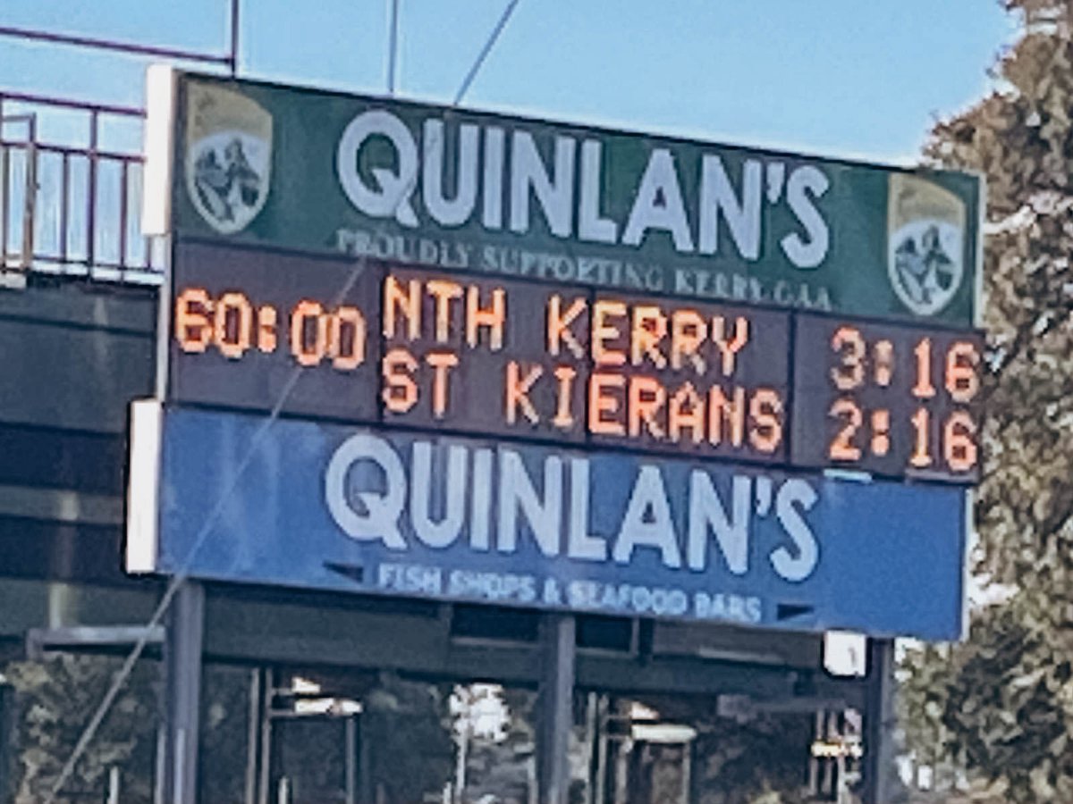 Fitzgerald Stadium (@fitzgeraldstad) on Twitter photo ππ Another thrilling battle under the mountains!
North Kerry 3-16 | 2-16 St Kierans β‘οΈ
A game full of intensity and drama, with North Kerry pulling ahead in the closing stages to seal victory.
#KerryGAA #FitzgeraldStadium #GAA2025 ππ Another thrilling battle under the mountains!
North Kerry 3-16 | 2-16 St Kierans β‘οΈ
A game full of intensity and drama, with North Kerry pulling ahead in the closing stages to seal victory.
#KerryGAA #FitzgeraldStadium #GAA2025