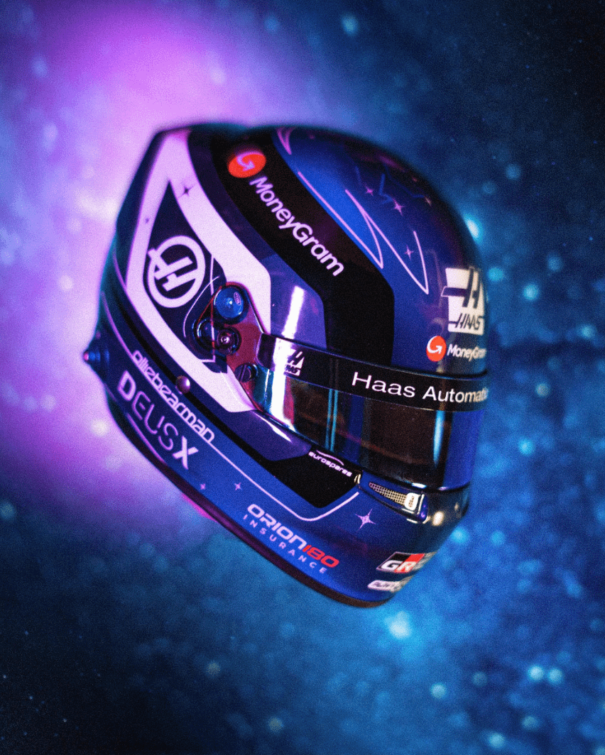 F1HLM's tweet photo. Helmet design of Ollie Bearman for the #SingaporeGP
π¨ Brandon Seaber Design
#ob81 #bearman #f1 #formula1 #haasf1 #haas #motorsport https://t.co/Xt7Siqzdk5