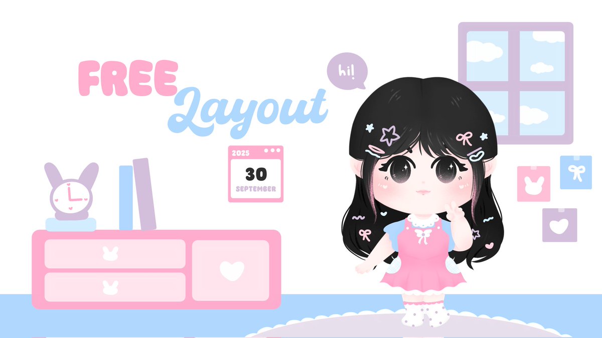 raanindira's tweet image. -Help repost? Makasiii 

Haloo! Dalam rangka ulang tahun Kak Mikael @Melormanie hari ini, aku bawa 4 FREE LAYOUT BY REQ 🥳

Rules:
- Repost tweet ini 
- Rep nama katalog + ucapan dan doa baik untuk Kak Mikael di hari bahagianya ini  🥳🥰

End 20.30
#zonauang