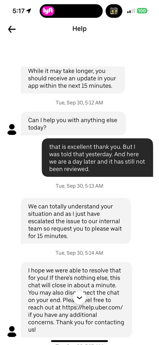 LyftUberDriver's tweet image. update on this issue…
no update