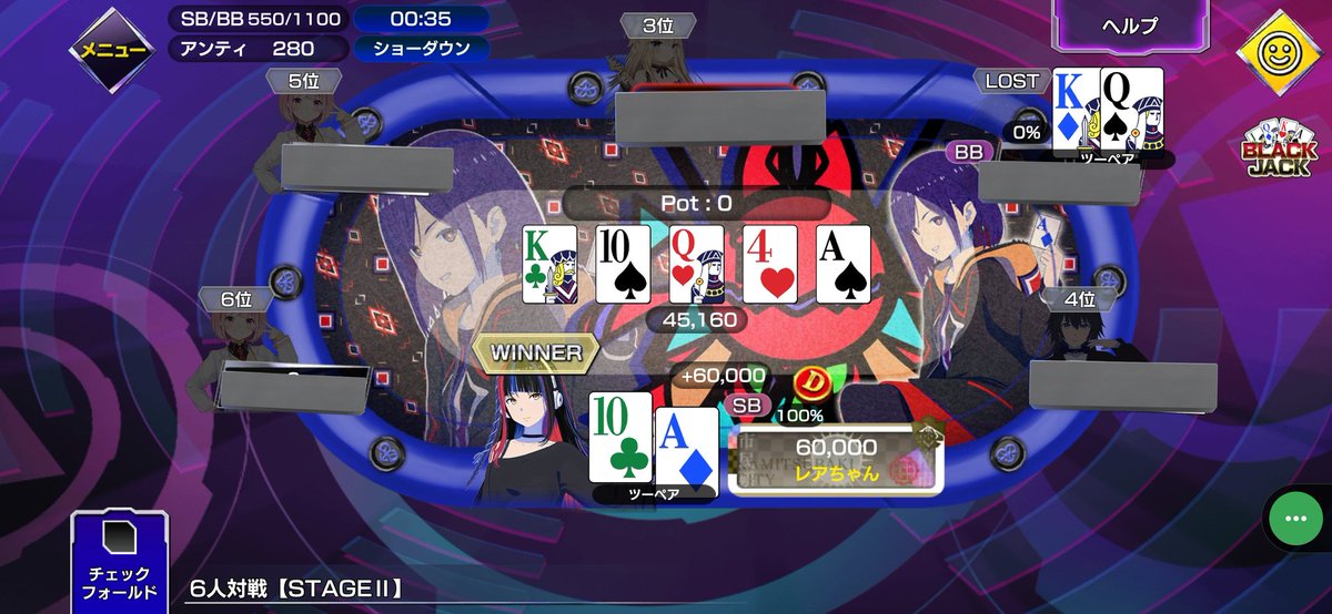 豪運リバーすぎてめっちゃ気持ちいい