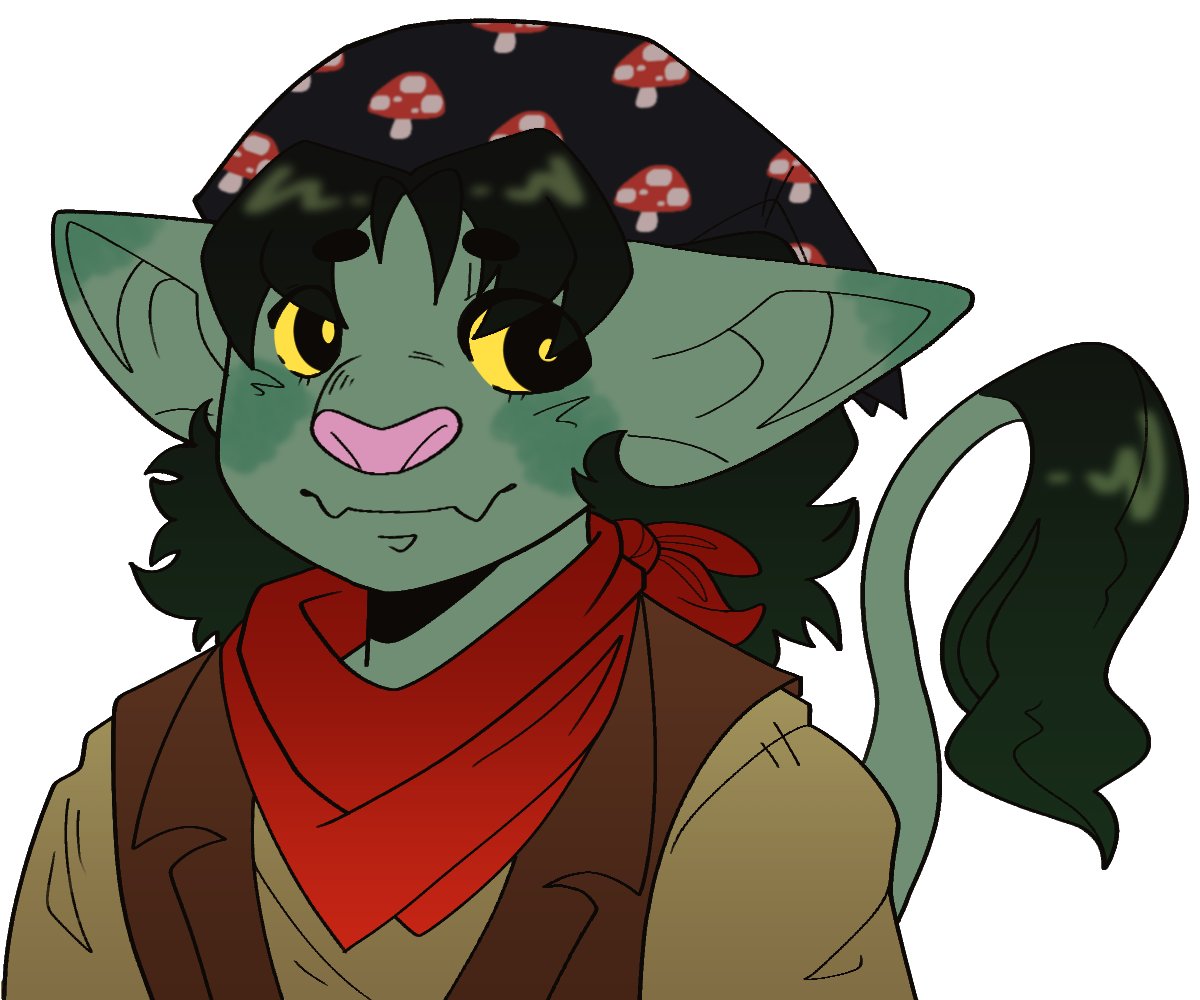 ToadtheGoblin's tweet photo. A little bit about me~
I'm Toad 🍄 I enjoy playing cozy games and causing a bit of chaos with my pals!
I drew my PNGtuber and I'm hoping to gradually upgrade it in future.
I'd really like to meet more streamers (especially those in my own timezone) and I hope to catch you around! https://t.co/YJGKQgYZrx
