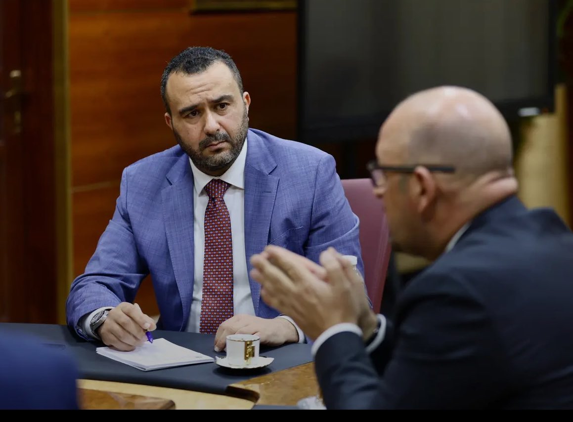 DrAhmedZouiten's tweet photo. تشرفت بلقاء د. محمد الغوج، الوكيل العام و وزير الصحة المكلف مع عدد من أطر وزارة الصحة

خلال الاجتماع تباحثنا حول التعاون المشترك في مجال التغطية الصحية الشاملة وتقوية النظم الصحية في #ليبيا كما اتفقنا على الخطوات المقبلة بخصوص المبادرات الصحية المشتركة خلال الأشهر المقبلة. 
#UHC https://t.co/9bbLzBVa39