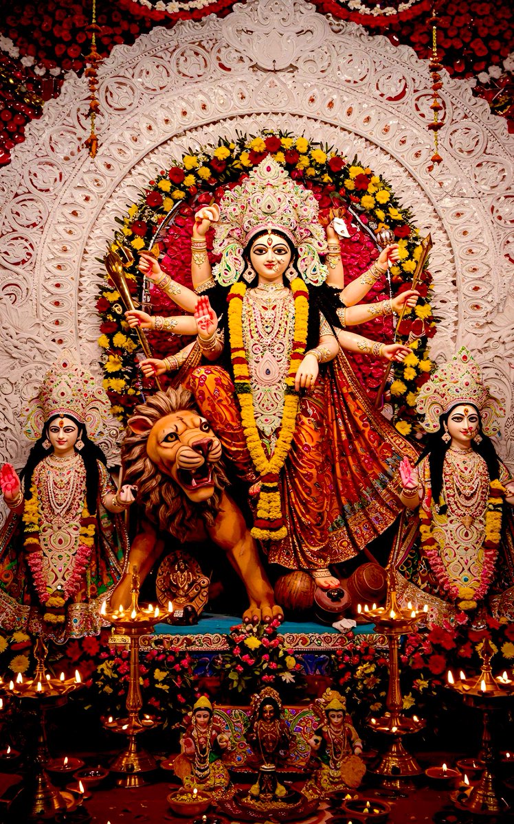 माँ के अष्टम् स्वरूप को प्रणाम 🙏 
 दुर्गा अष्टमी
#durgaashtami2025