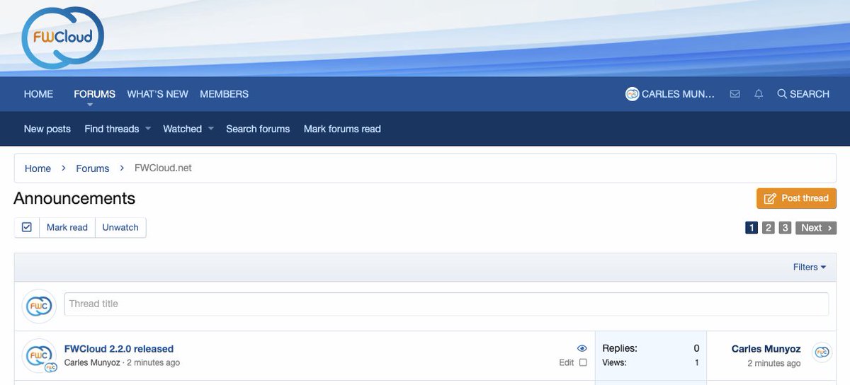 SOLTECSIS's tweet image. 🚀 ¡FWCloud 2.2.0 ya está disponible!
La nueva versión de nuestra plataforma de gestión de firewalls llega con mejoras y funcionalidades muy demandadas por la comunidad.
linkedin.com/feed/update/ur…