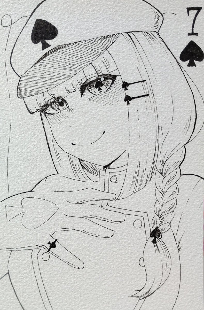 ♠７

  #アナログイラスト  #アナログ画  #絵描きさんフォロバ１００  #イラスト好きな人と繋がりたい