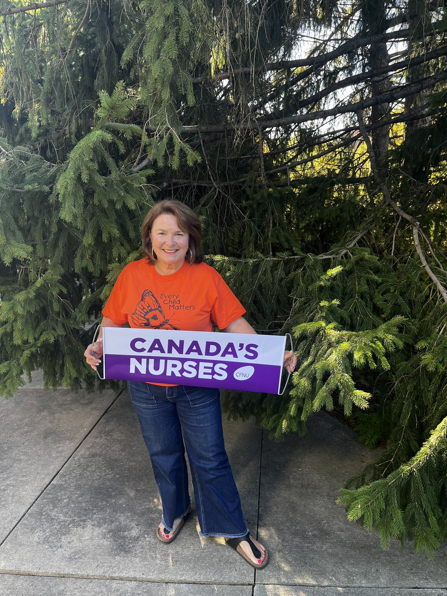 I’m wearing my orange today in honour of residential school survivors. 🧡Reconciliation is a shared responsibility that we must commit to and act on every day. #EveryChildMatters, and all of our systems, from health care to housing, must reflect.