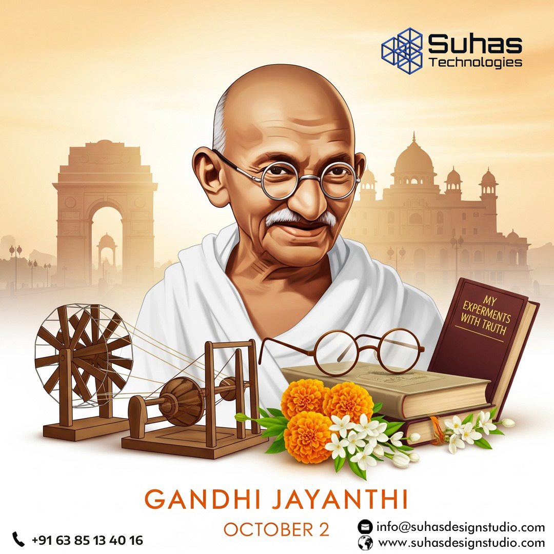 suhaslight's tweet image. Celebrating Gandhi Jayanthi 🌼🕊️ Let’s spread light, harmony, and positivity with every step. Wishing you peace and brightness 🌟

🌐 suhasdesignstudio.com
📞 +91 6385134016

#GandhiJayanthi #PeaceAndLight #LightingTrends #LightingConsultant  #CreativeDesign #InnovativeLight