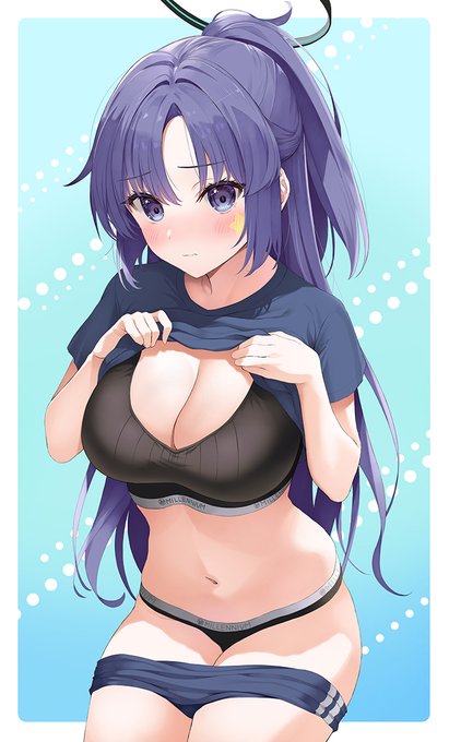 スポブラユウカ描きましたー 