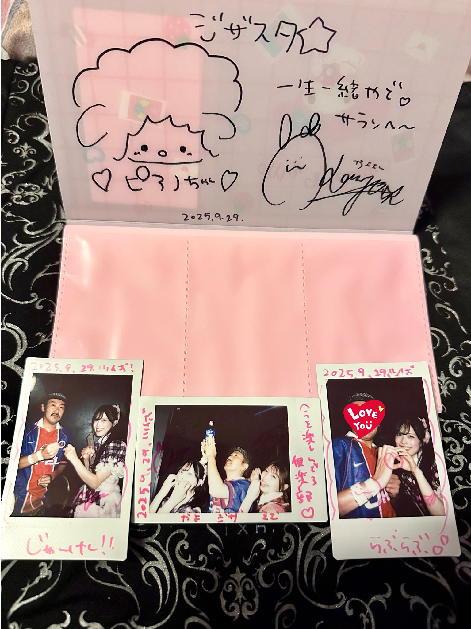 UNIS CIRIOUS MAKESTAR サイン コトコ エリシア チェキ 250629 [🖤] #UNIS #unis #유니스 #KOTOKO #kotoko #코토코