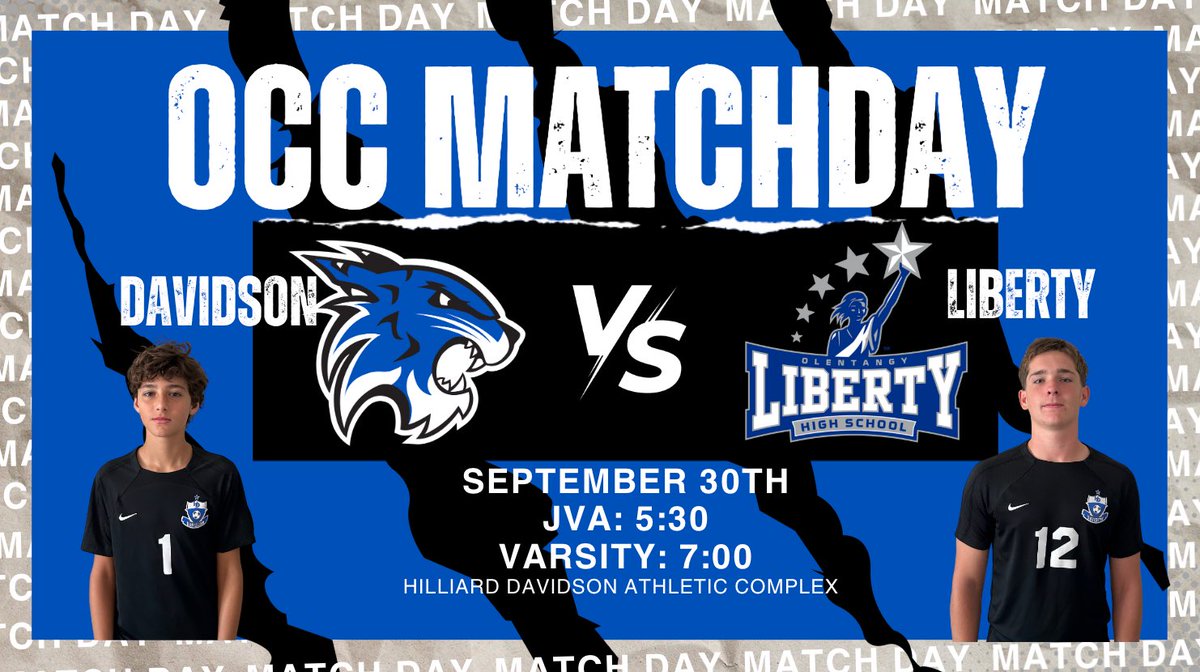 Last home match of the season! Come out and support the soccer cats against OCC foe Liberty!