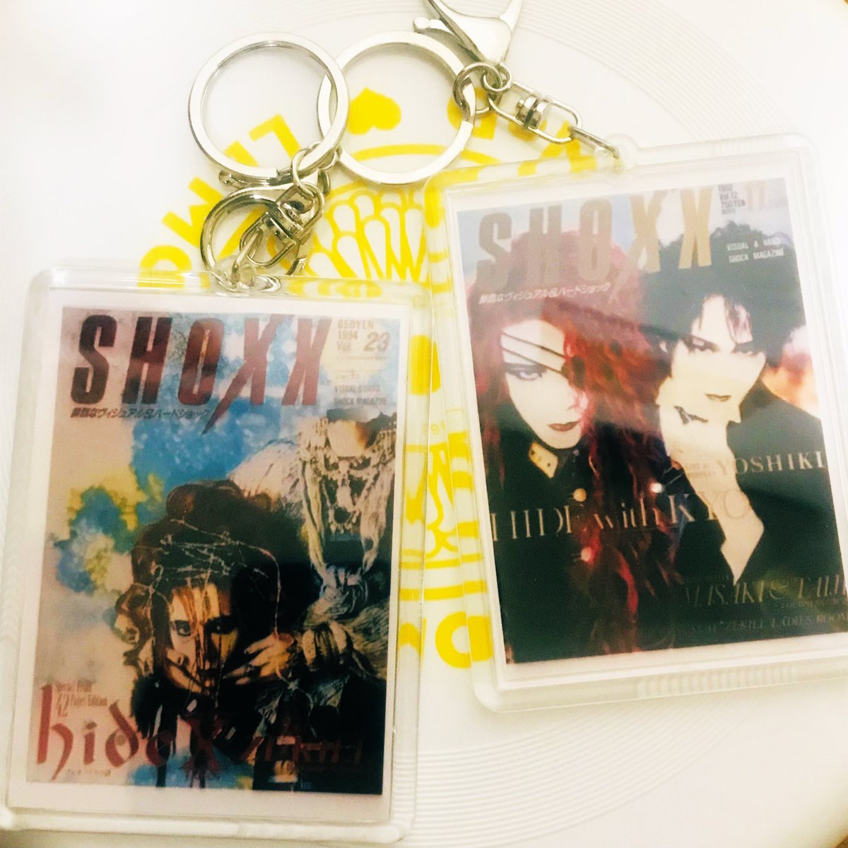X JAPAN HIDE SHOXX Vo.7 ヒデのサイン入りハンカチ付 HIDE hide SHOXX Vo.