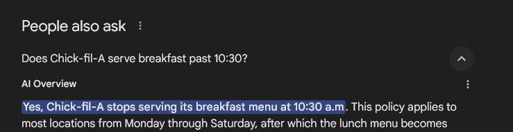ai is right about everything