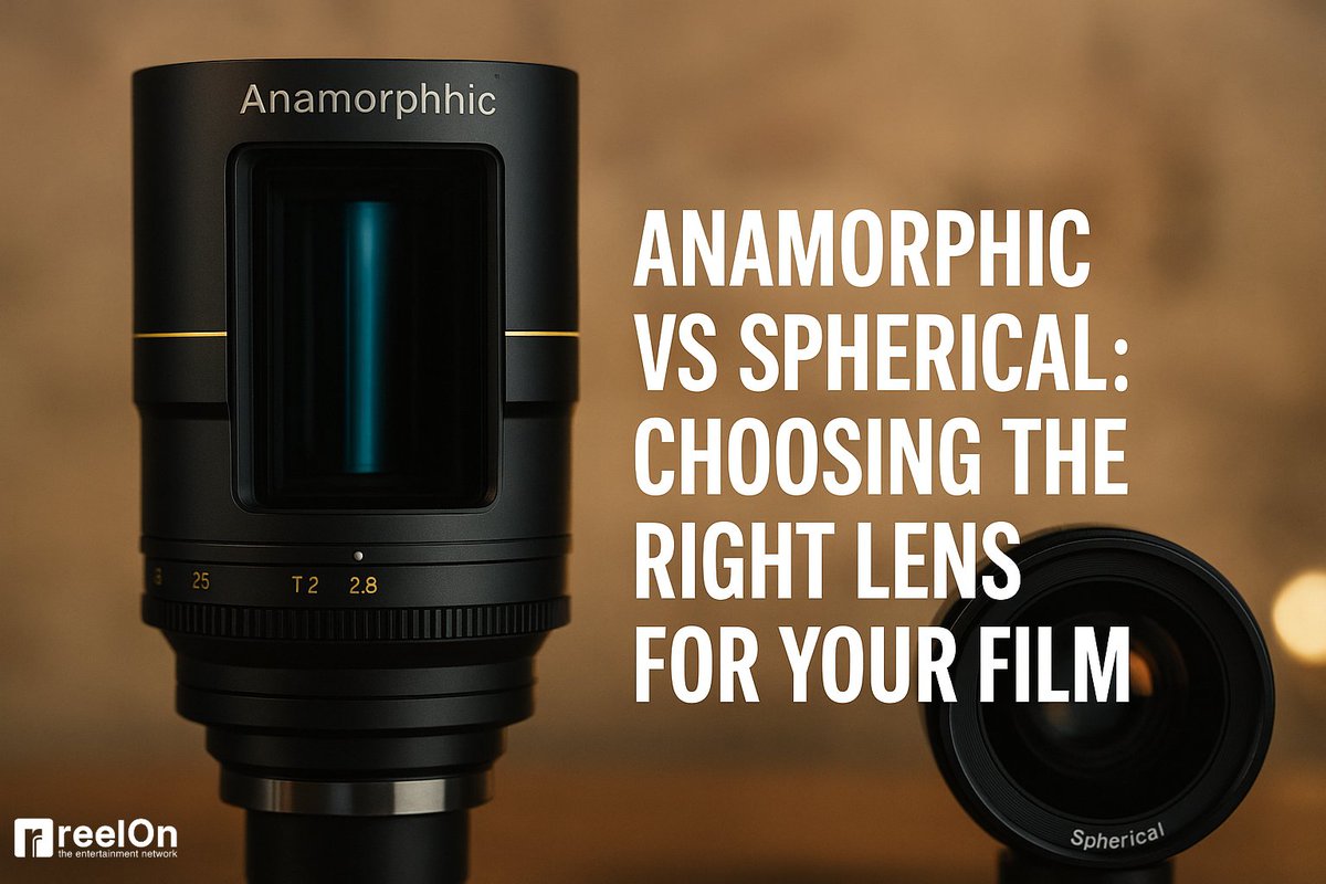reelOnApp's tweet image. Anamorphic or spherical? One offers cinematic width & signature flares, the other reliability & versatility. Knowing the difference helps filmmakers pick the right tool for their story.
👉 blog.reelon.com/career-tips/an…
#Anamorphic #Spherical #Cinematography #FilmIndustry #reelOn