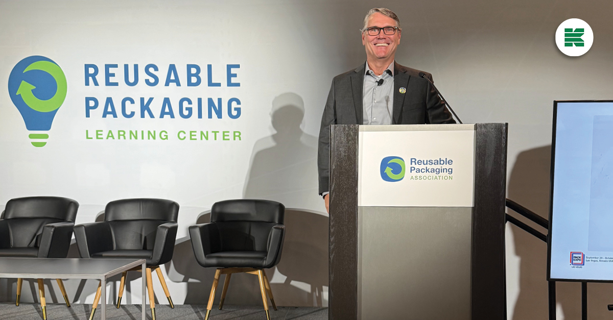 Yesterday at <a href="/packexposhow/">PACK EXPO</a>, our VP of Business Development, Damon Williamson, had the honor of speaking at the Reusable Packaging Association’s Learning Center. Damon shared insights on Kamps’ Comprehensive Pallet Life-Cycle Services™ (CPLS) and the impact this program has.