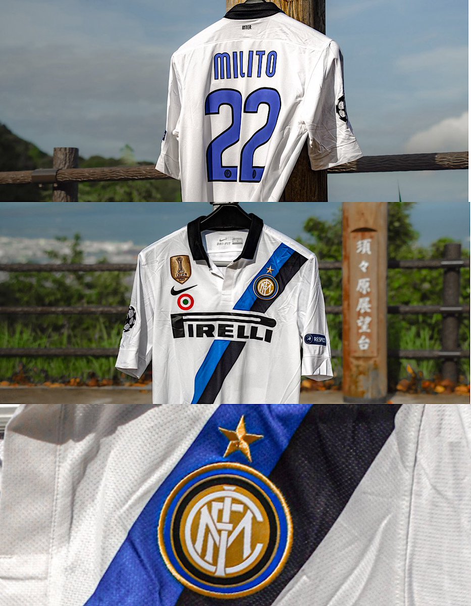 ユニフォーム紹介第26弾⚽️ インテル10-11(A) ディエゴ・ミリート選手